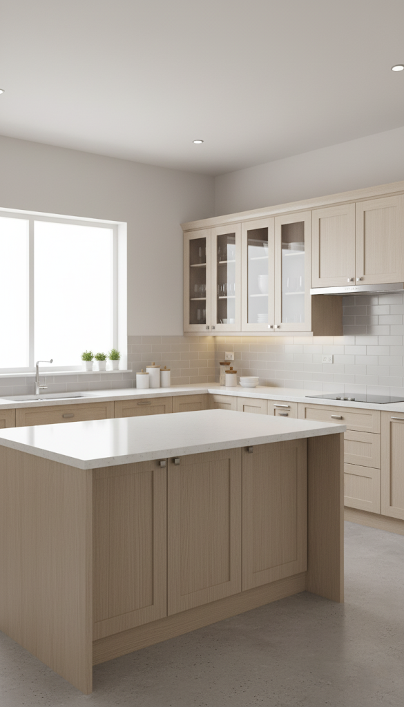 Professional-grade kitchen installation